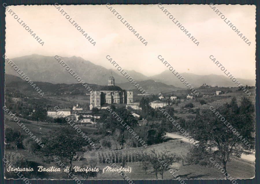 Cuneo Vicoforte Santuario foto FG cartolina BB3530 – fronte