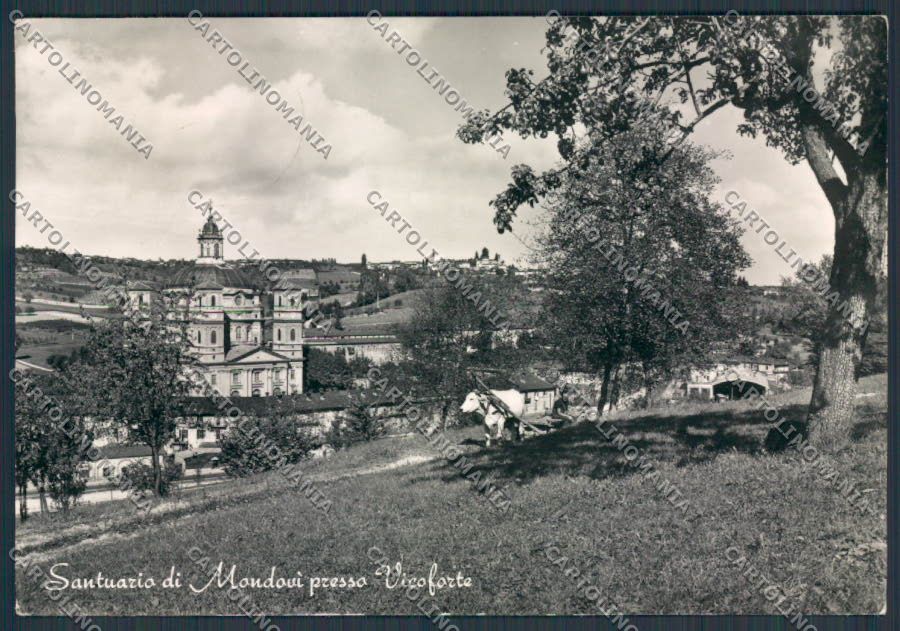 Cuneo Vicoforte Santuario foto FG cartolina BB3531 – fronte