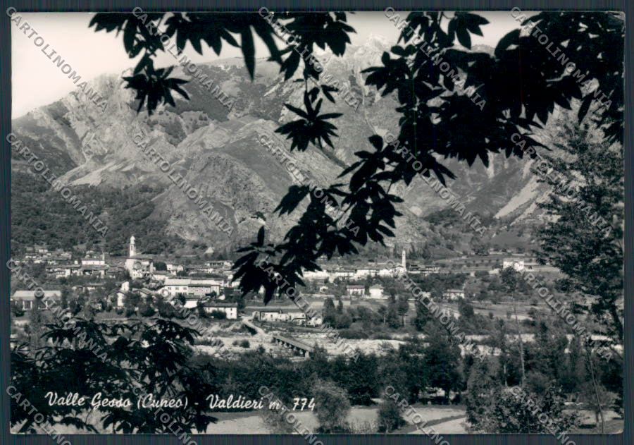 Cuneo Valdieri Panorama foto FG cartolina BB3553 – fronte