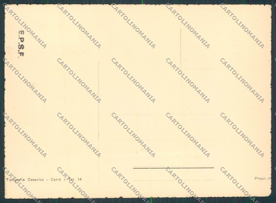 Cuneo Carrù Panorama FG cartolina BB3562 – retro