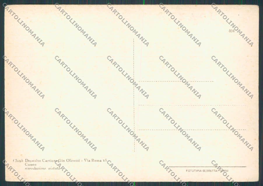 Cuneo Murazzo Chiesa Parrocchiale FG cartolina BB3564 – retro