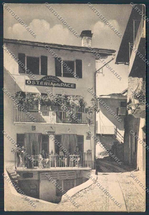 Cuneo Sambuco Osteria della Pace FG cartolina BB3581 – fronte