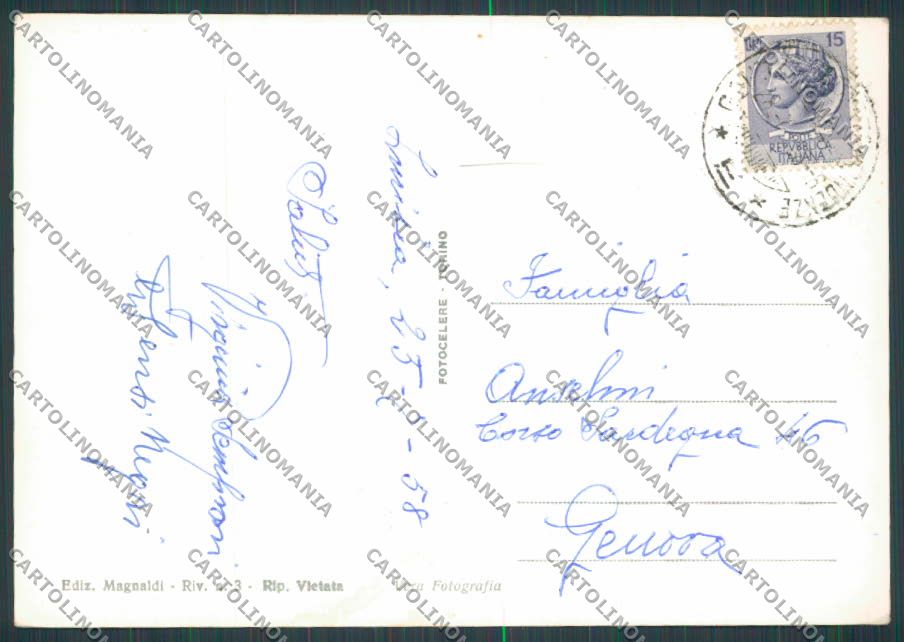 Cuneo Lurisia Terme foto FG cartolina BB3583 – retro