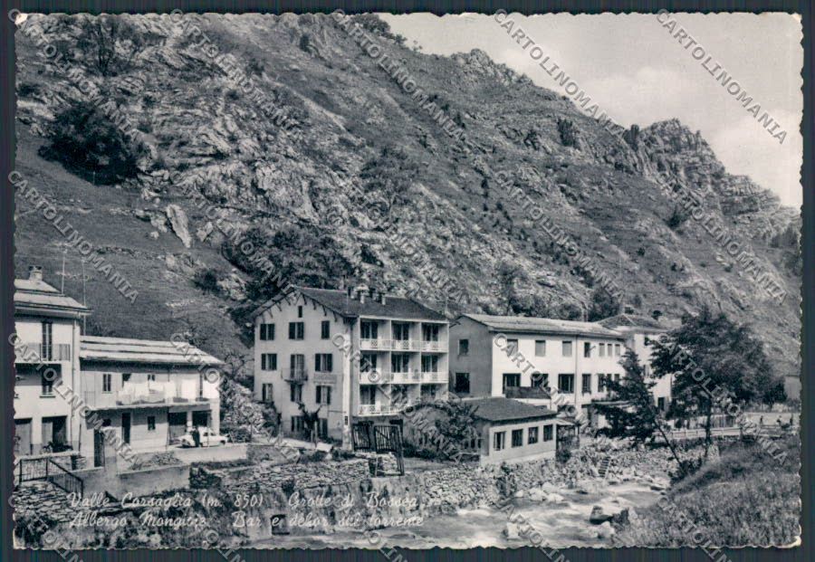 Cuneo Bossea Albergo Mongioie foto FG cartolina BB3610 – fronte