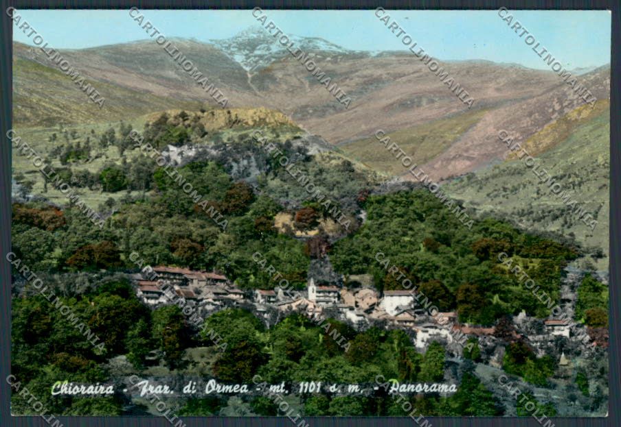 Cuneo Chioraira Ormea Panorama foto FG cartolina BB3616 – fronte