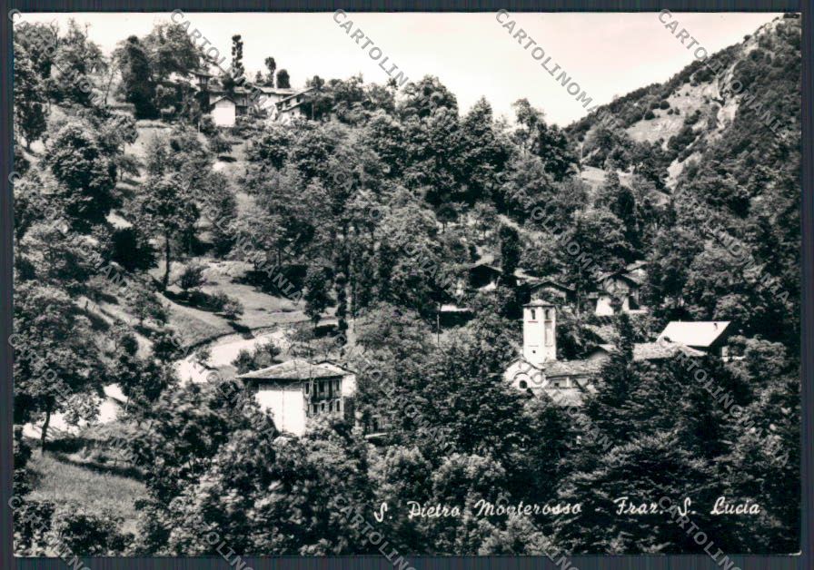 Cuneo San Pietro Monterosso Santa Lucia foto FG cartolina BB3619 – fronte