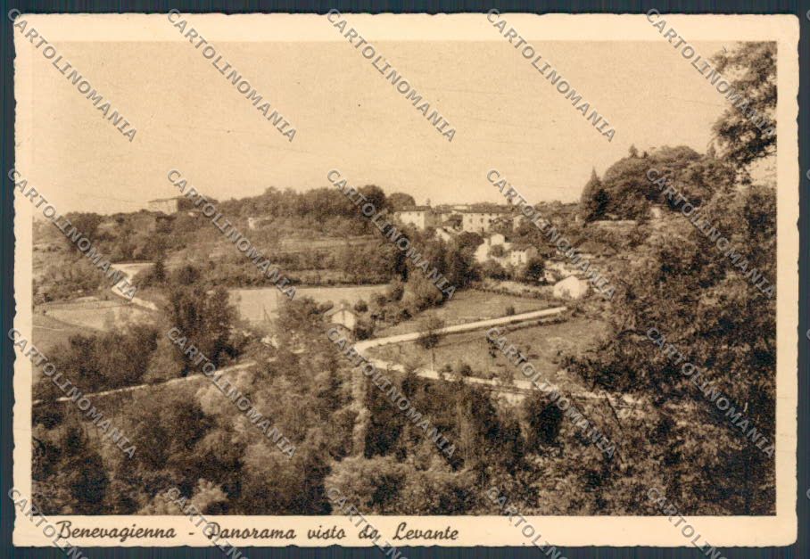 Cuneo Benevagenna Panorama FG cartolina BB3622 – fronte