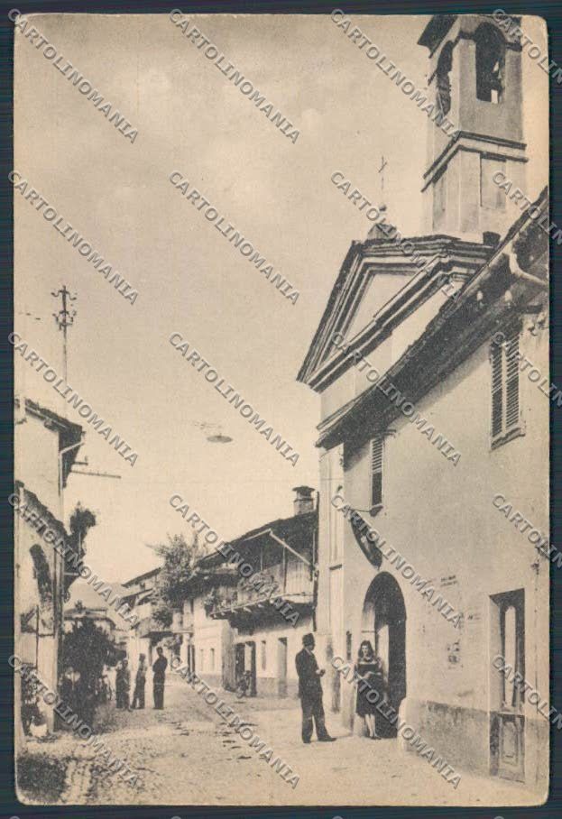 Cuneo Cervasca Via Roma FG cartolina BB3624 – fronte