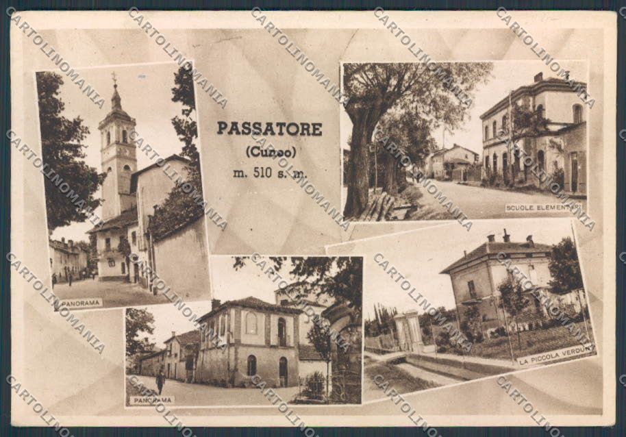 Cuneo Passatore FG cartolina BB3637 – fronte