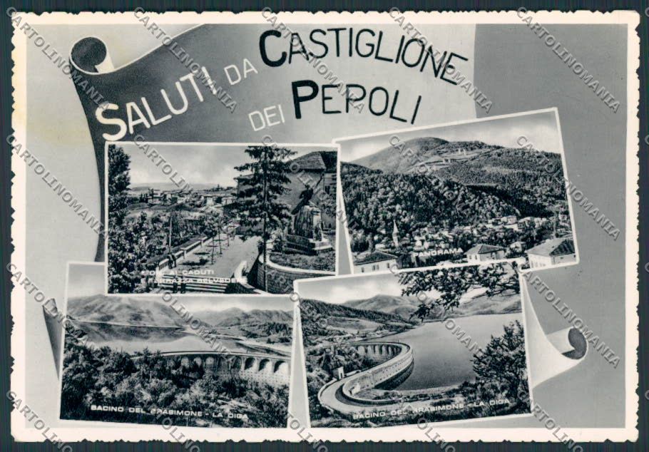 Bologna Castiglione dei Pepoli Saluti da Vedutine foto FG cartolina BB3685 – fronte