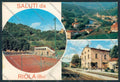 Bologna Riola Saluti da stazione Tennis foto FG cartolina BB3724 – fronte