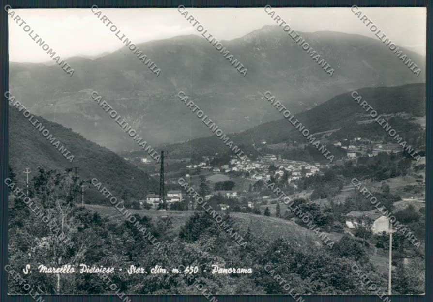 Pistoia San Marcello Panorama foto FG cartolina BB3742 – fronte