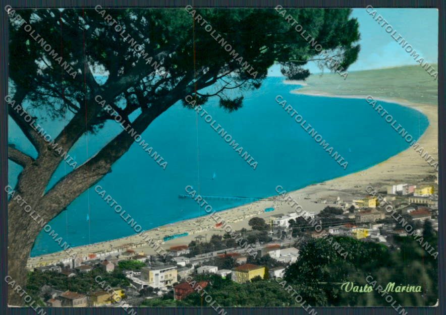 Chieti Vasto Marina di foto FG cartolina BB3829 – fronte