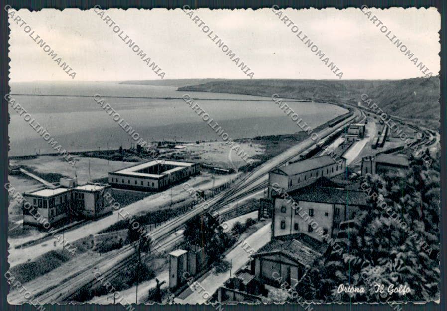 Chieti Ortona Stazione foto FG cartolina BB3837 – fronte