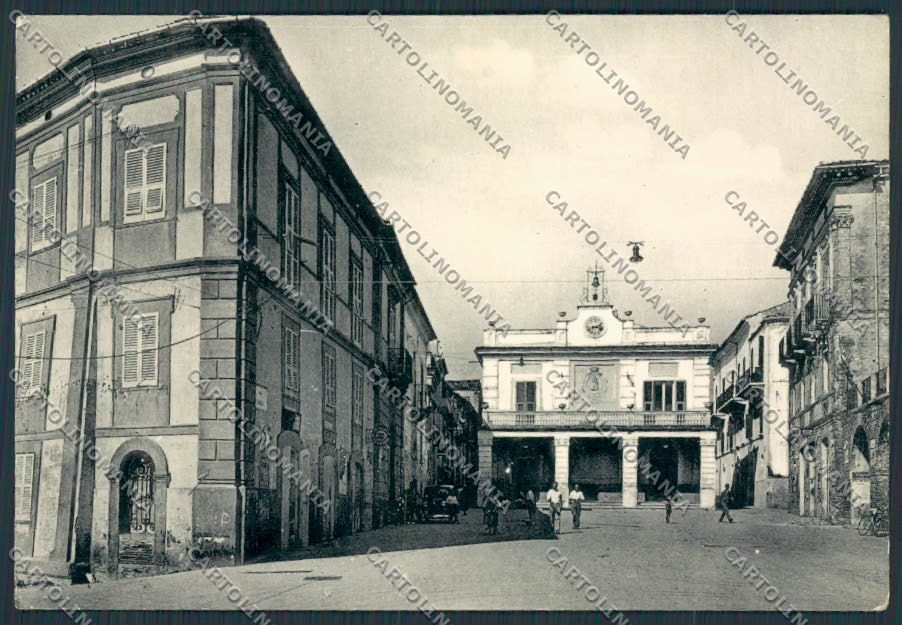 Chieti San Vito Chietino Piazza Garibaldi foto FG cartolina BB3859 – fronte