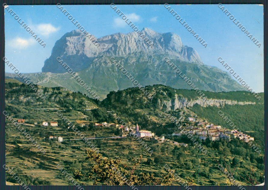 Teramo Pietracamela Gran Sasso foto FG cartolina BB3898 – fronte