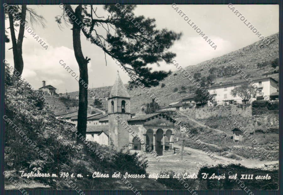 L'Aquila Tagliacozzo Chiesa del Soccorso foto FG cartolina BB3905 – fronte
