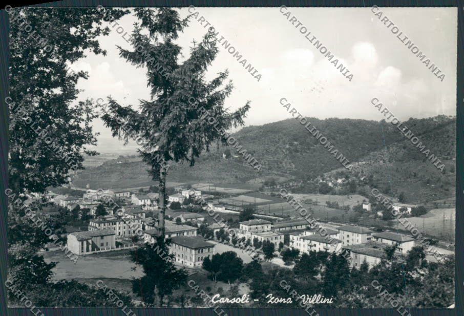 L'Aquila Carsoli Zona Villini foto FG cartolina BB3939 – fronte
