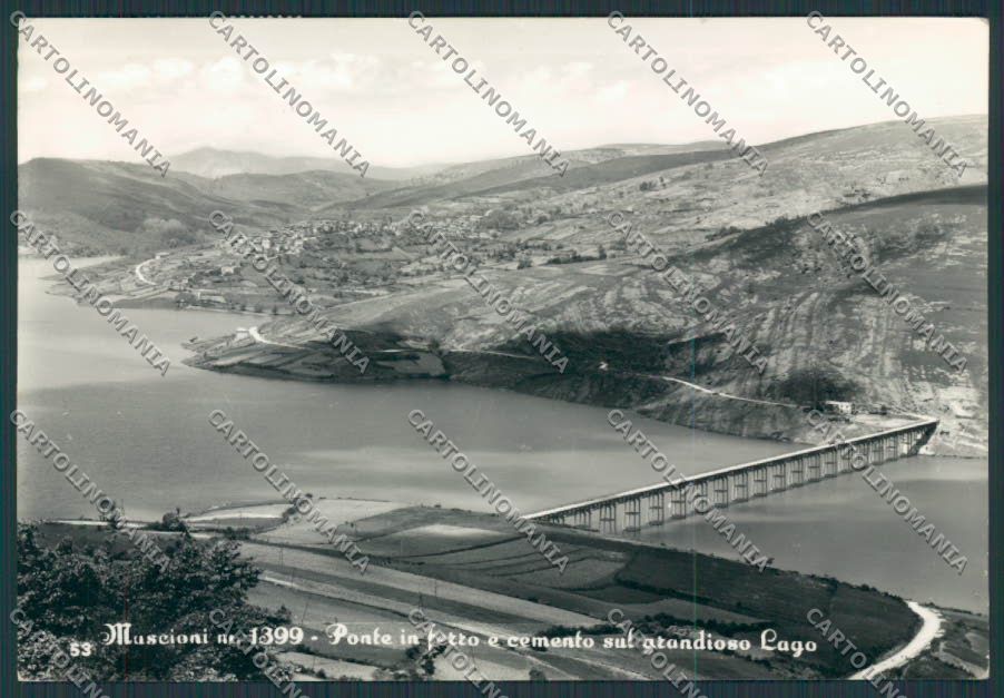 L'Aquila Mascioni Ponte di Ferro Lago foto FG cartolina BB3952 – fronte