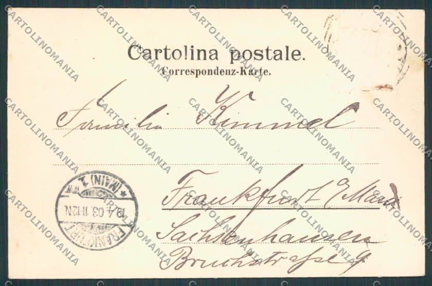 Brescia Maderno Villa Zanardelli Lago di Garda cartolina BB4042 – retro