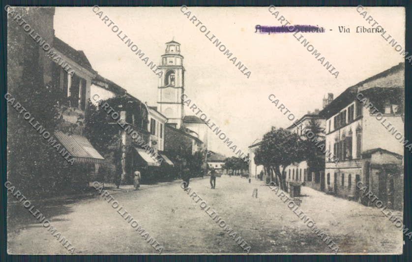 Alessandria Arquata Scrivia Via Libarna cartolina BB4046 – fronte