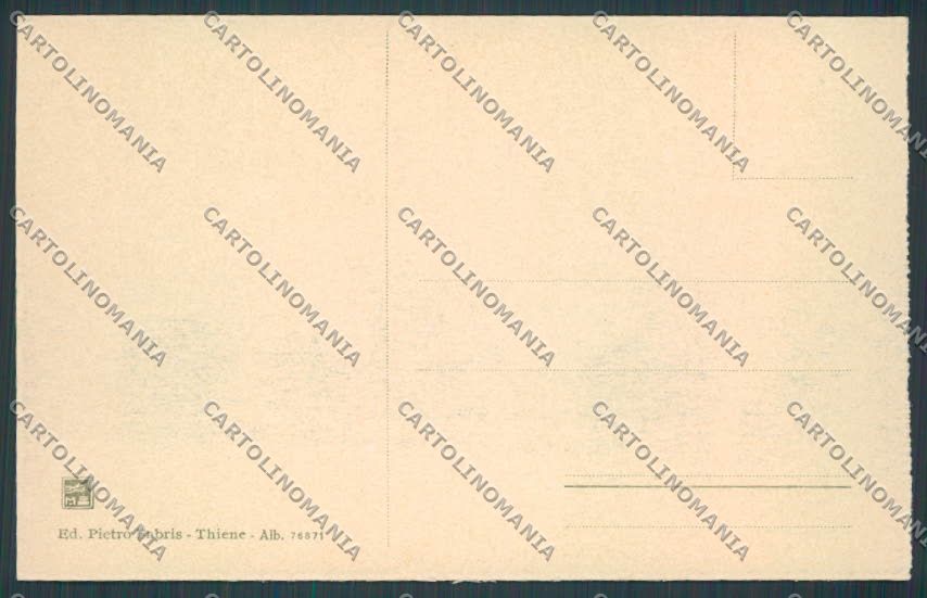 Vicenza Thiene Poste cartolina BB4075 – retro