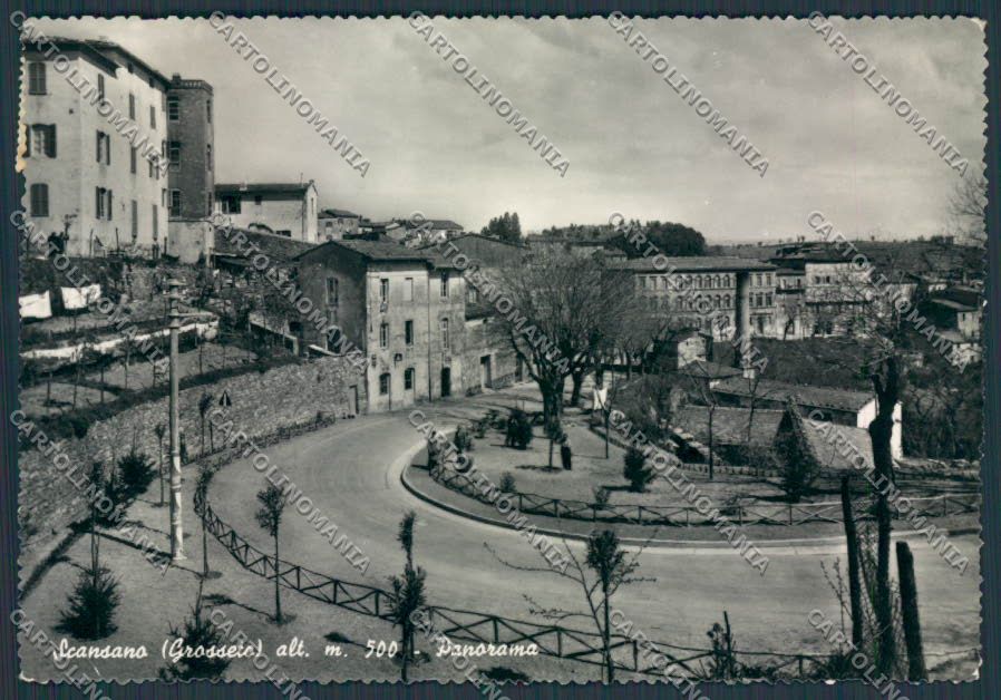 Grosseto Scansano Panorama foto FG cartolina BB4102 – fronte