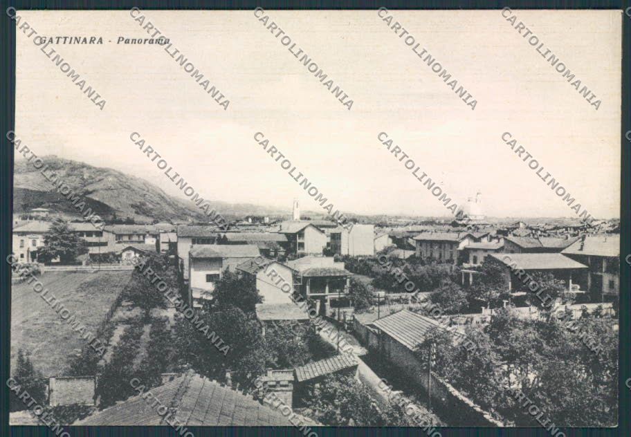 Vercelli Gattinara Panorama FG cartolina BB4128 – fronte