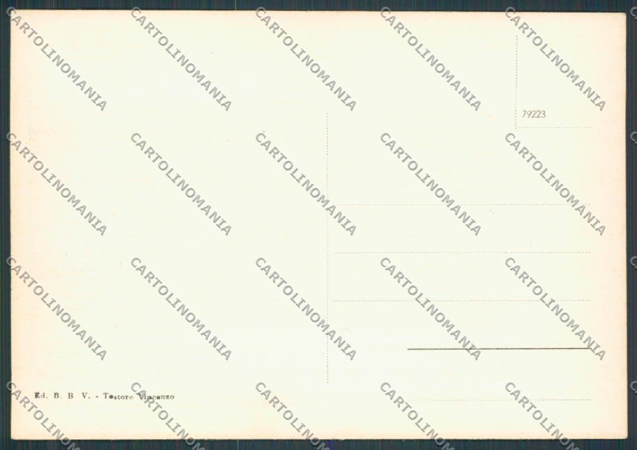 Vercelli Borgo D'Ale Corso Matteotti FG cartolina BB4131 – retro