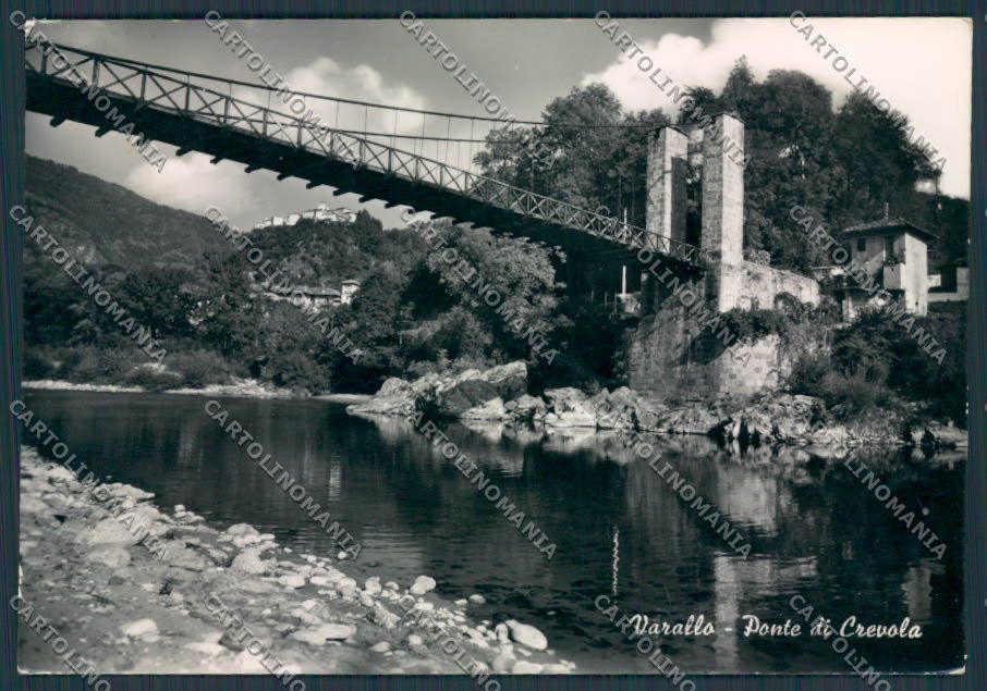 Vercelli Varallo Ponte di Crevola foto FG cartolina BB4134 – fronte