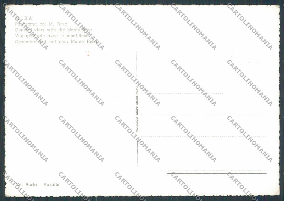 Vercelli Mera Panorama foto FG cartolina BB4142 – retro
