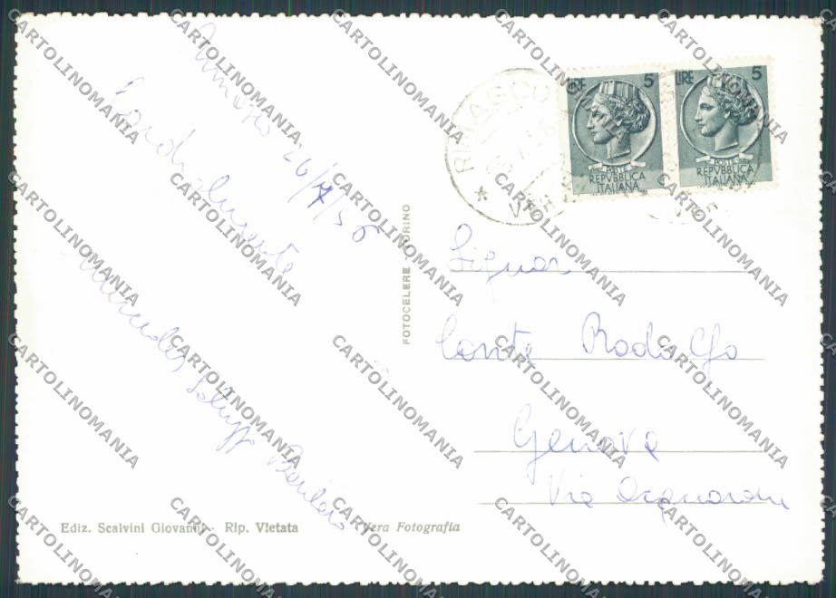Vercelli Rimasco Valsesia Panorama foto FG cartolina BB4166 – retro