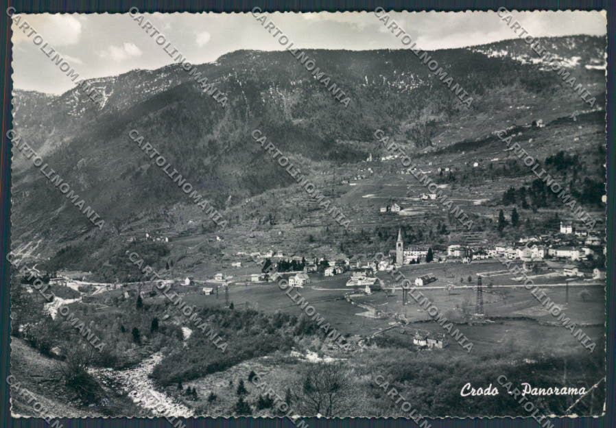 Verbania Crodo Panorama PIEGHINA foto FG cartolina BB4167 – fronte