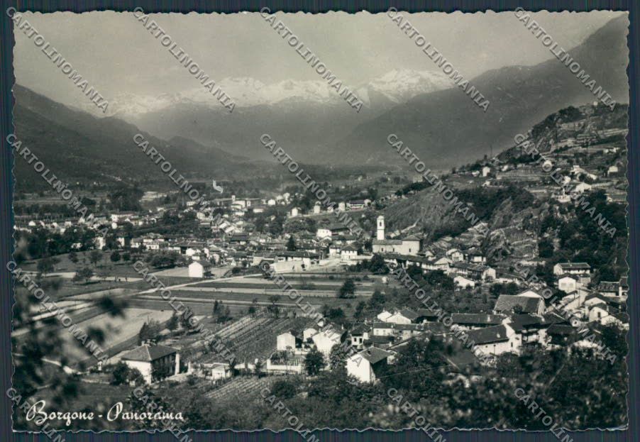 Torino Borgone Panorama foto FG cartolina BB4168 – fronte