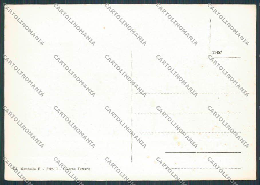 Vercelli Livorno Ferraris FG cartolina BB4172 – retro