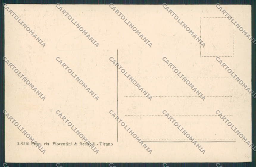 Sondrio Tirano Panorama cartolina BB4216 – retro
