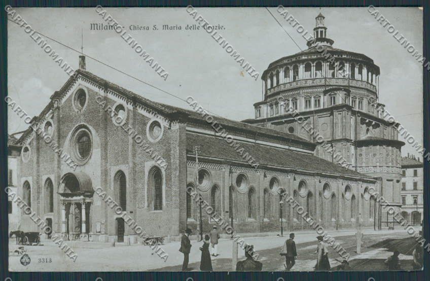 Milano Città foto Santa Maria delle Grazie cartolina BB4218 – fronte