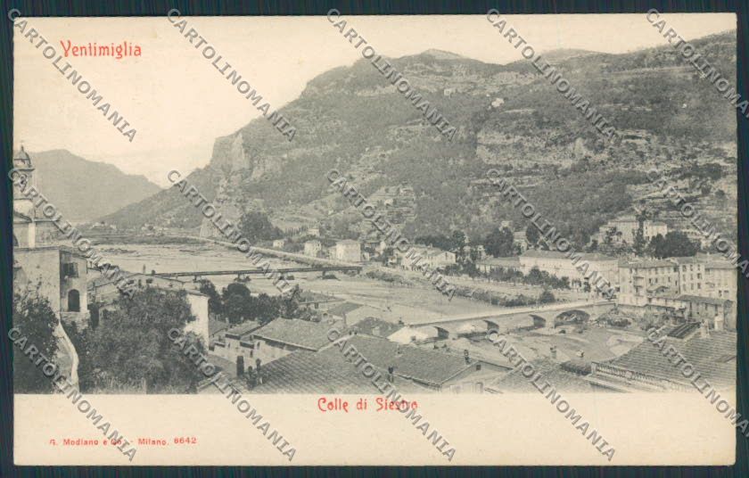Imperia Ventimiglia Colle di Siestro cartolina BB4249 – fronte