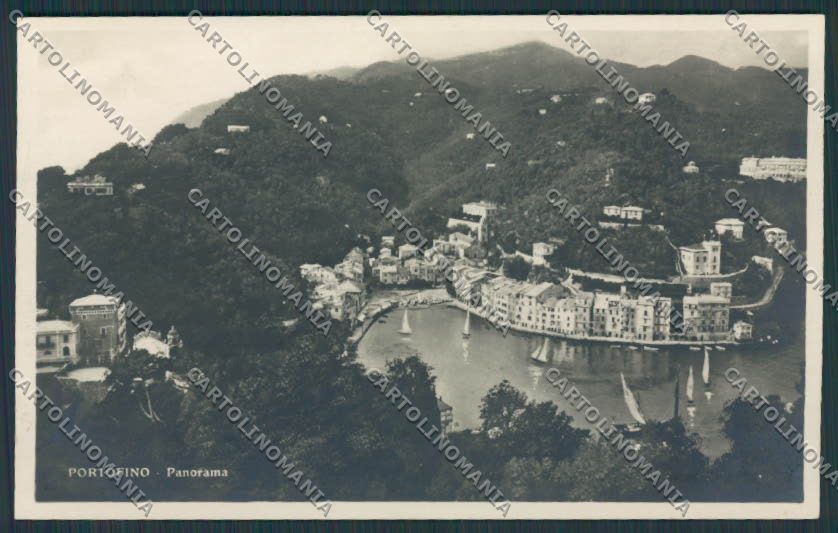 Genova Portofino Panorama foto cartolina BB4253 – fronte