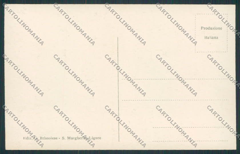 Genova Portofino Panorama foto cartolina BB4253 – retro