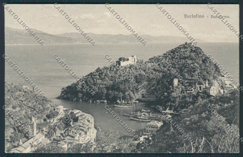Genova Portofino Panorama cartolina BB4254 – fronte