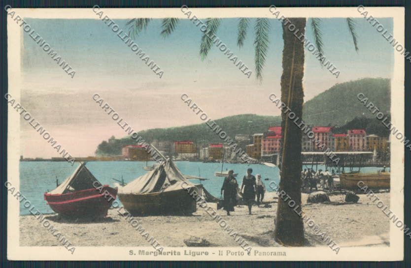 Genova Santa Margherita Porto cartolina BB4260 – fronte
