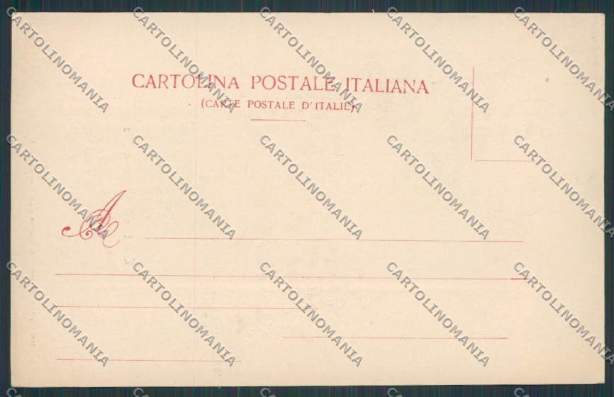 Salerno Ravello costumi Palazzo Rufolo cartolina BB4290 – retro