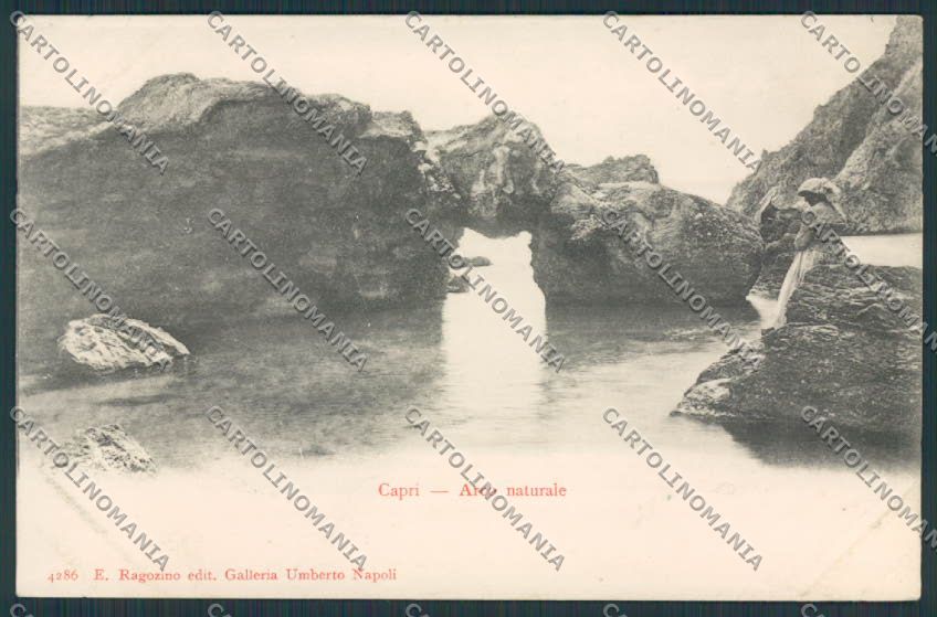 Napoli Capri Ragozino cartolina BB4296 – fronte