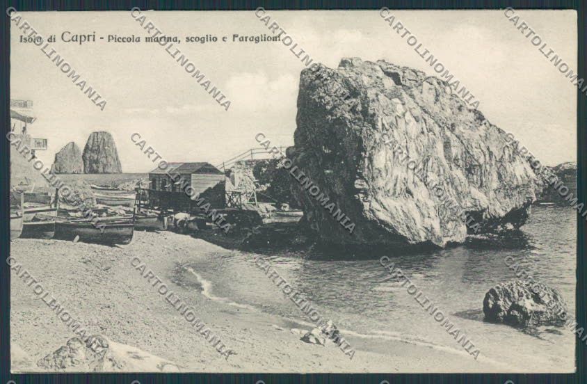 Napoli Capri cartolina BB4298 – fronte