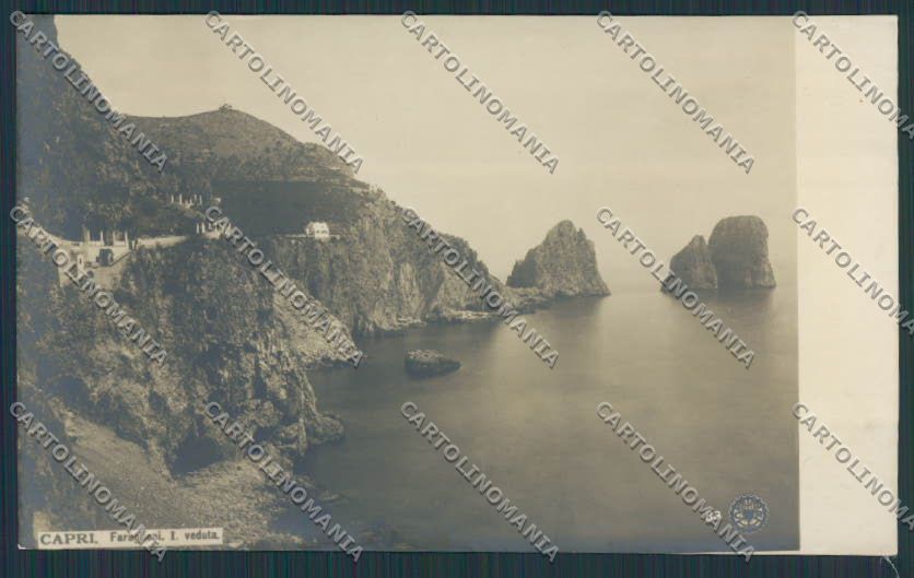 Napoli Capri Faraglioni foto NPG cartolina BB4299 – fronte