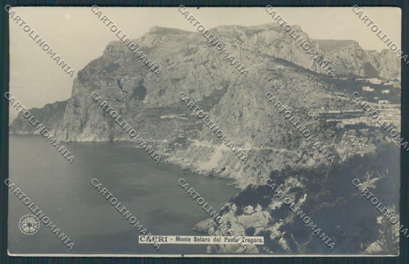 Napoli Capri Monte Solaro foto NPG cartolina BB4300 – fronte