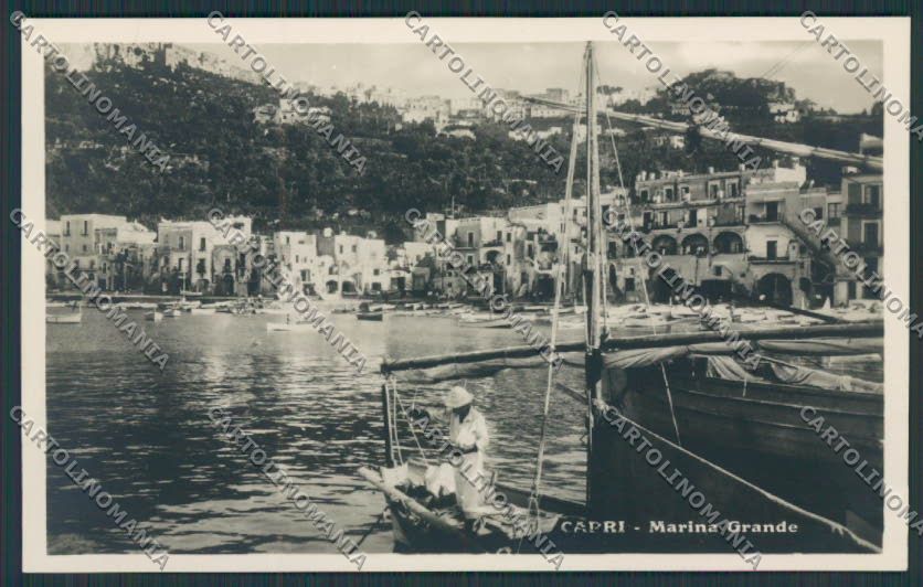 Napoli Capri Marina Grande foto cartolina BB4301 – fronte