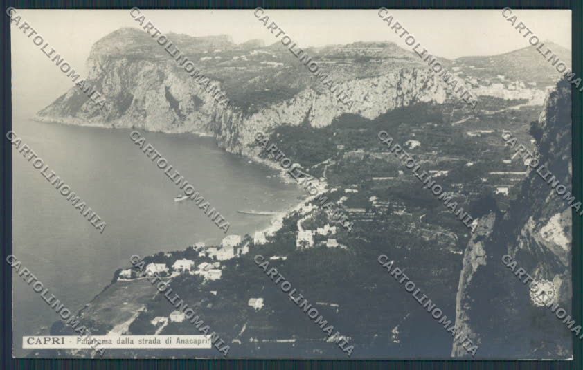 Napoli Capri Anacapri foto NPG cartolina BB4308 – fronte