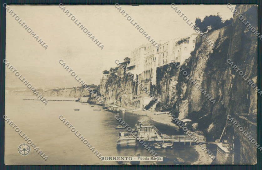 Napoli Sorrento Piccola Marina foto NPG cartolina BB4309 – fronte